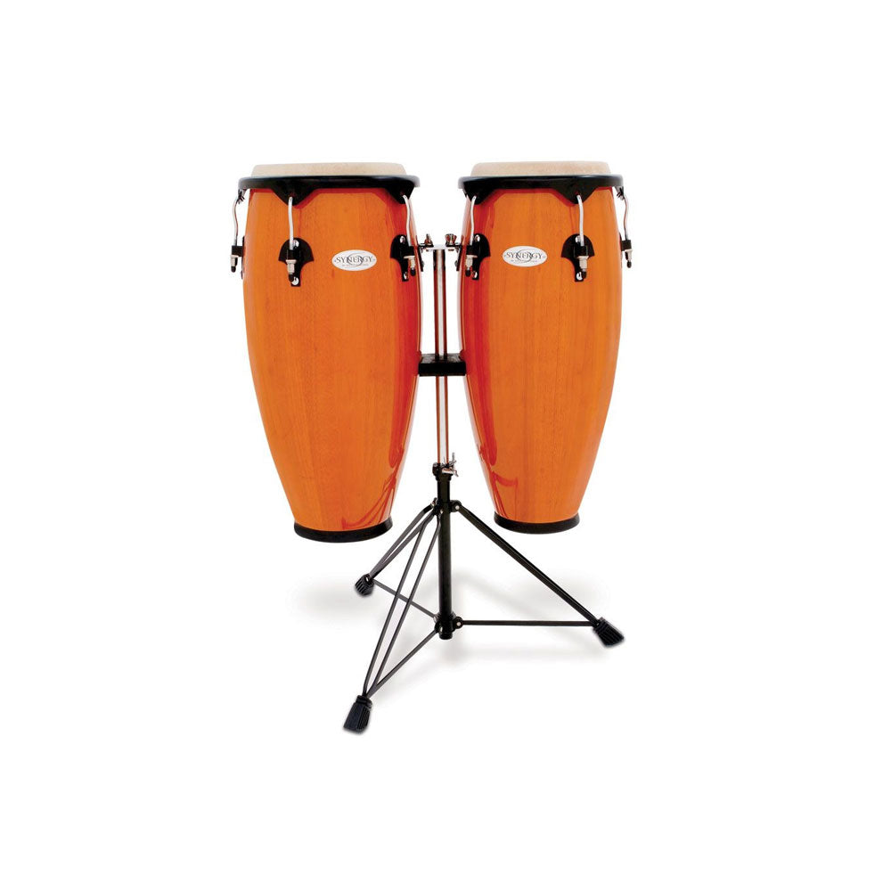 Toca 2300 Synergy Series Wood Conga Set W/Stand
