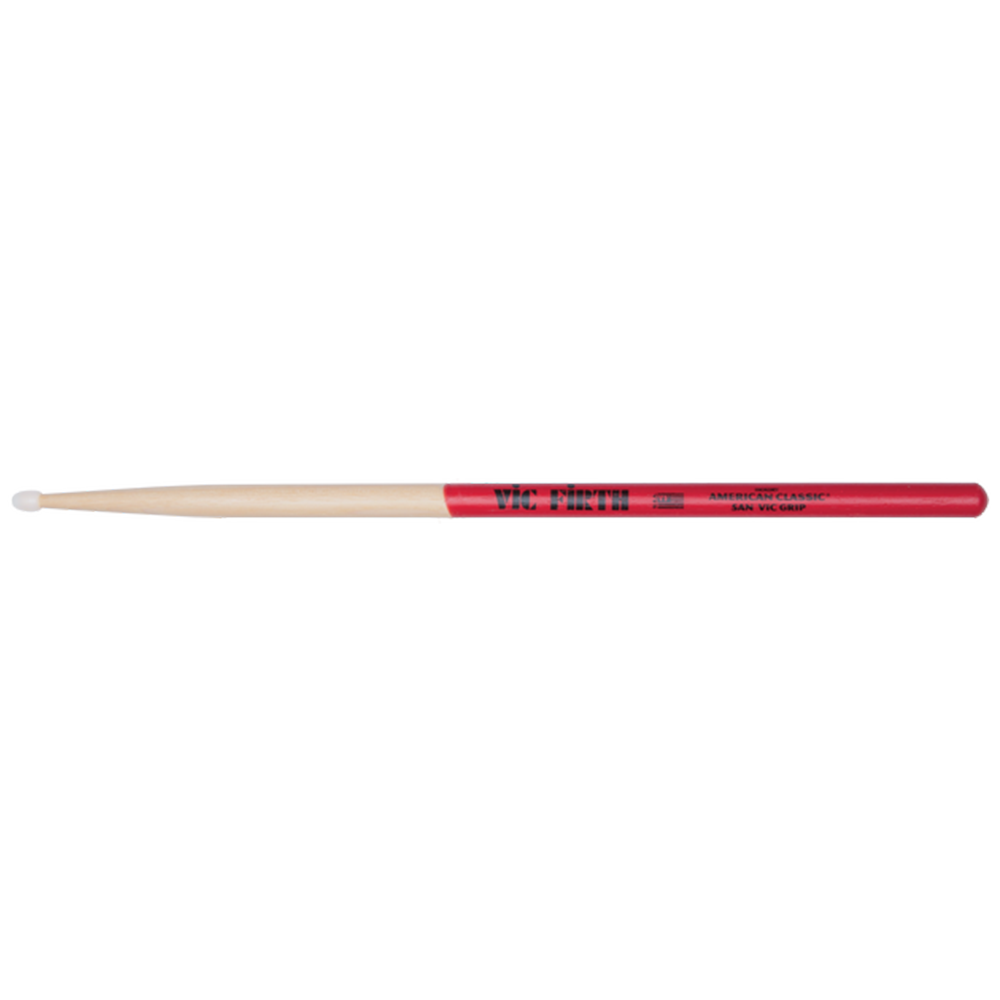 VIC FIRTH 5ANVG DRUM STICK 5A NYLON TIP WITH VIC GRIP
