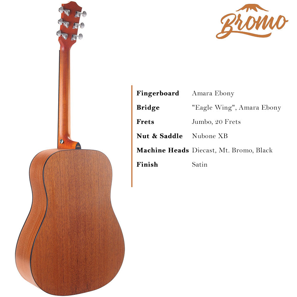 Bromo BAB1 Dreadnought Acoustic Guitar