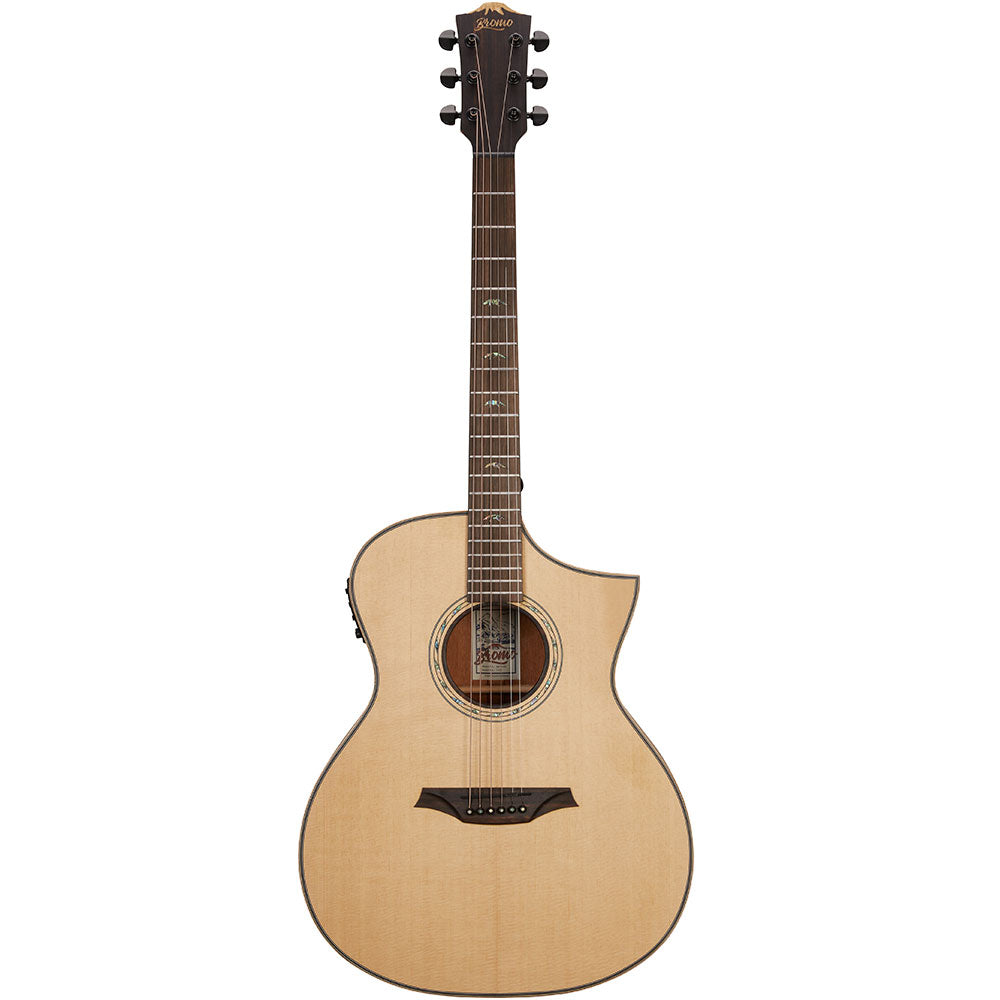 Bromo BAT4MCE Auditorium Semi Acoustic Guitar