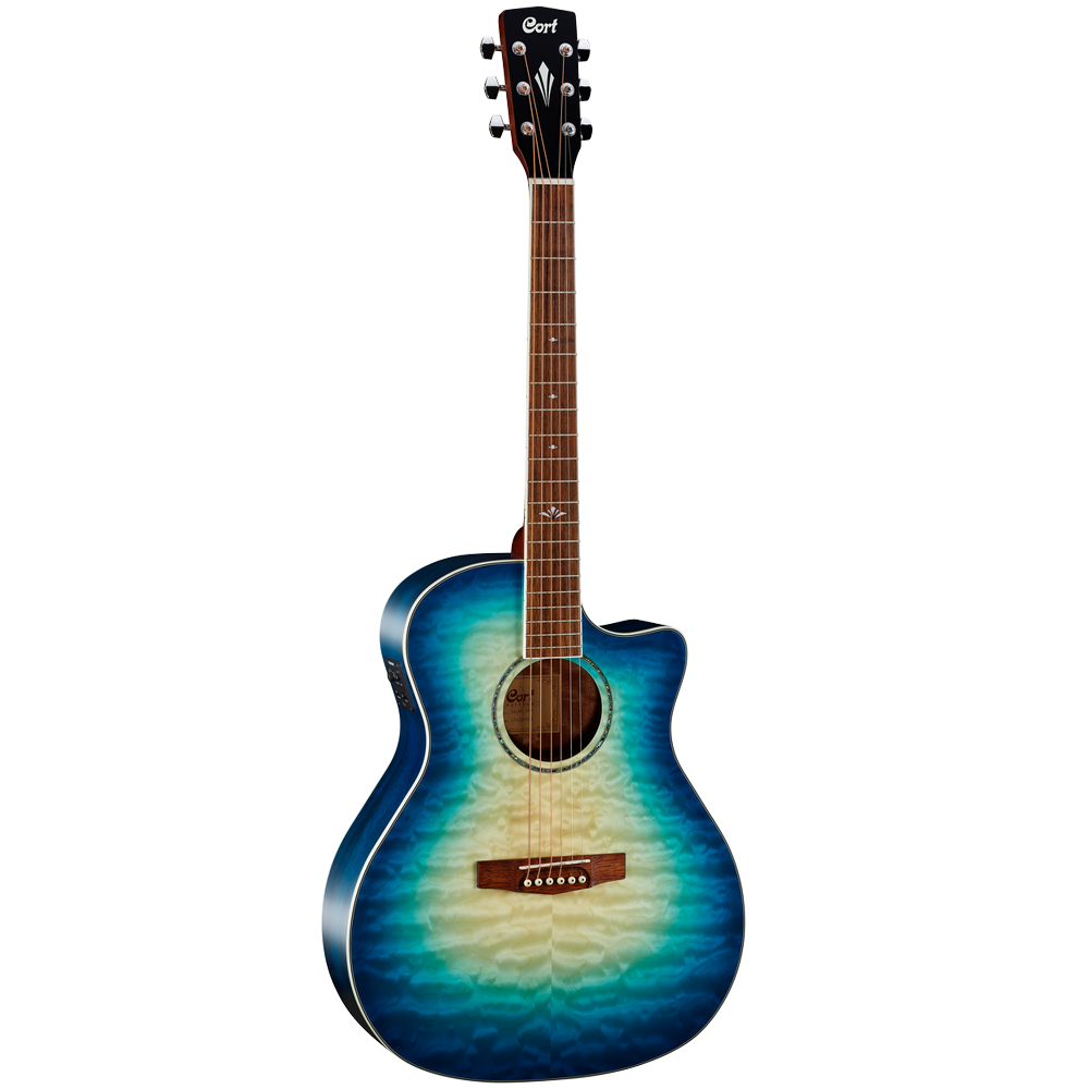 Cort GA QF Semi Acoustic Guitar