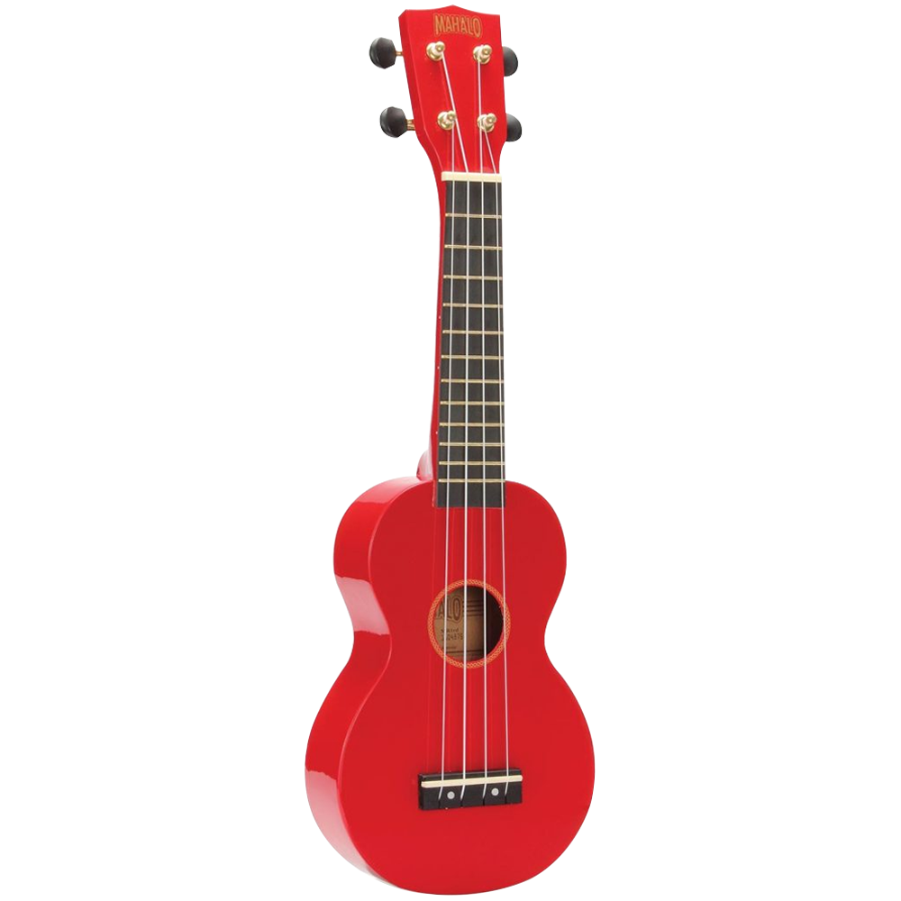 Mahalo MR1RD Soprano Ukulele W/Bag