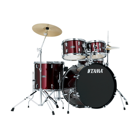 Tama Stagestar 5 piece Drum Kit 18'' W/ Hardware, Throne & Cymbal SG58H5C