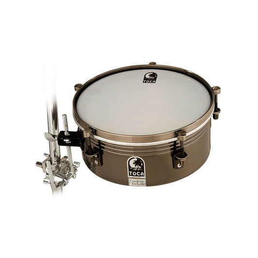 Toca T-12T Custom Deluxe Single Timbale Black Mirror