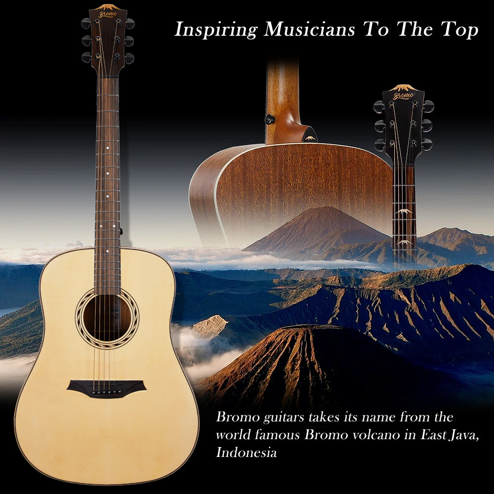 Bromo BAA1 Dreadnought Acoustic Guitar