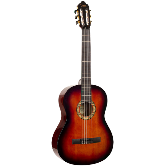 Valencia VC264H Classic Sunburst with Truss Rod Classical Guitar